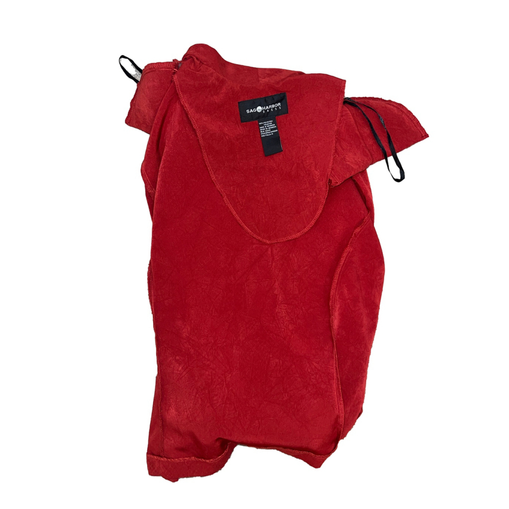 Women's Sag Harbor Red Dress Suit Size 14 - Picture 4 of 5